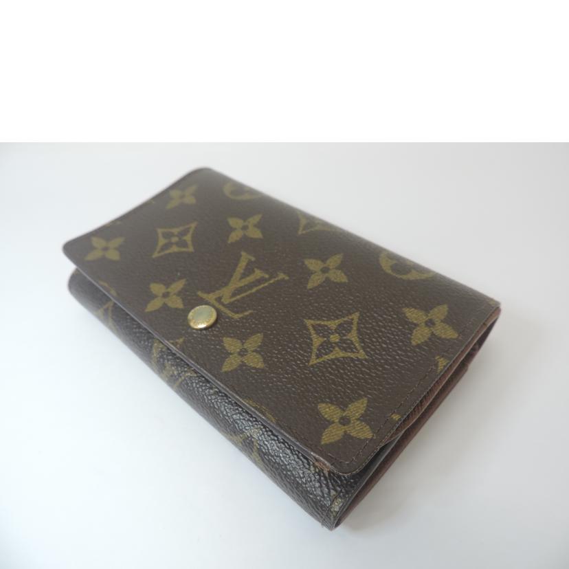 LV ルイヴィトン/ポルトモネピエトレゾール/モノグラム/M61730//CT0***/Bランク/88