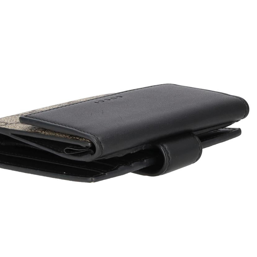 GUCCI グッチ/GGスプリーム2つ折り財布/410104//218*/ABランク/05