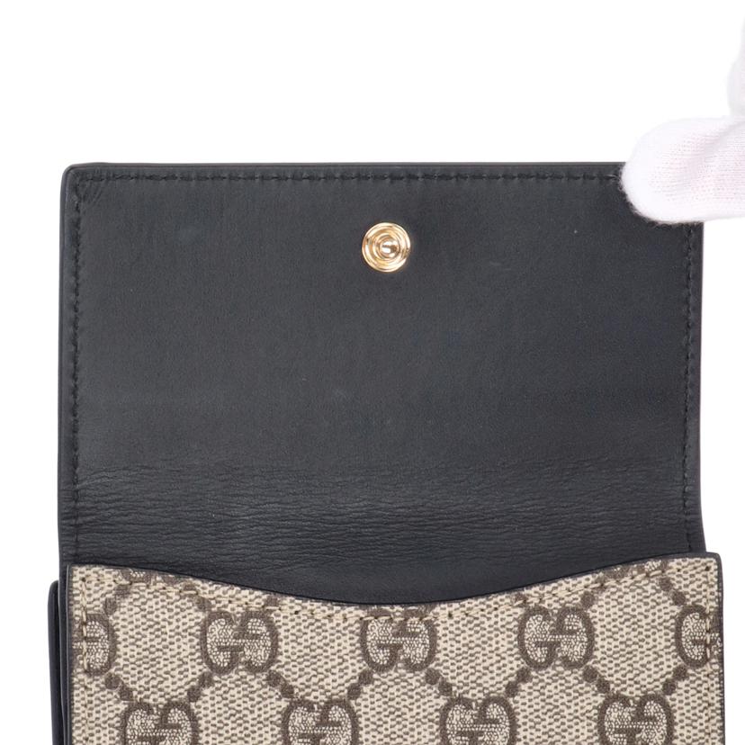 GUCCI グッチ/GGスプリーム2つ折り財布/410104//218*/ABランク/05