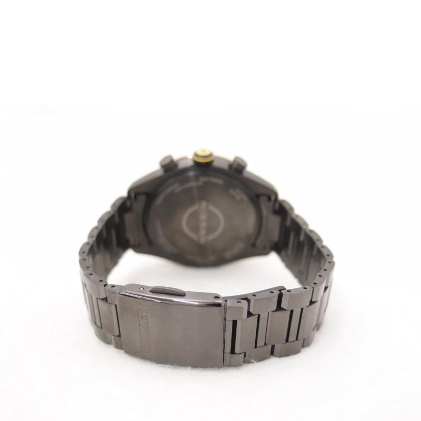 CITIZEN シチズン 1700本限定 腕時計 TITANIUM H804-T027679 クロノグラフ/アテッサ・アクトライン/フェアレディZコラボ/電波ソーラー/AT8185-89E//232******/Aランク/69