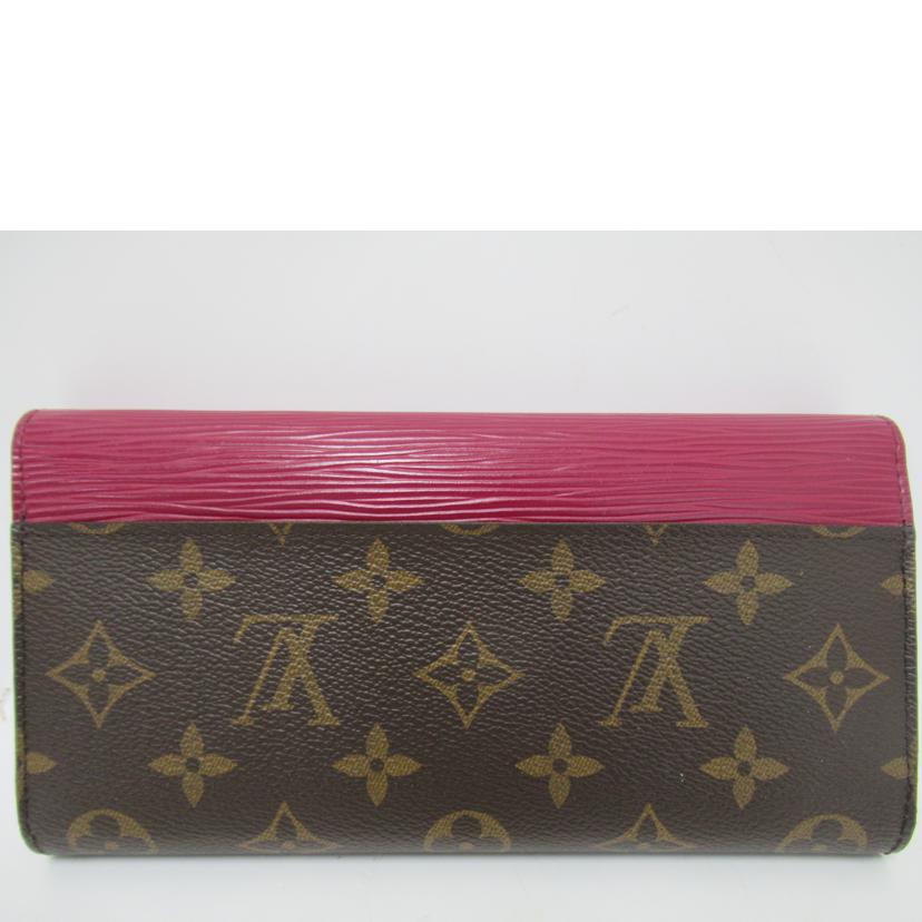 LV/ポルトフォイユ・マリールーロン/モノグラム/M60498//CA2***/ABランク/63
