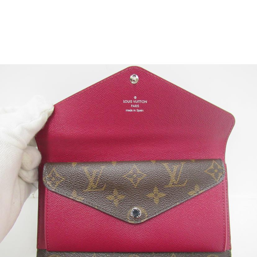 LV/ポルトフォイユ・マリールーロン/モノグラム/M60498//CA2***/ABランク/63