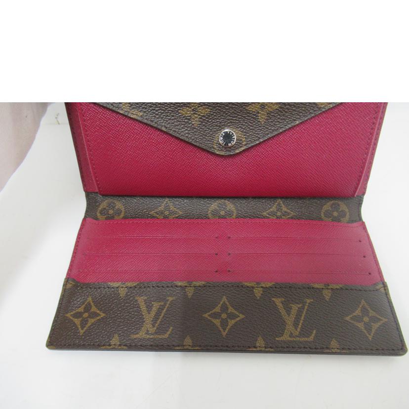LV/ポルトフォイユ・マリールーロン/モノグラム/M60498//CA2***/ABランク/63