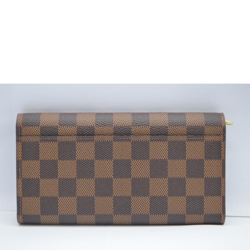 LOUIS VUITTON ルイヴィトン/ポルトフォイユ・サラ/ダミエ/ブラウン/N63209//CA1***/Aランク/89