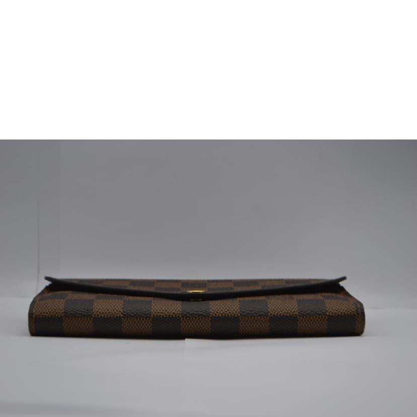 LOUIS VUITTON ルイヴィトン/ポルトフォイユ・サラ/ダミエ/ブラウン/N63209//CA1***/Aランク/89