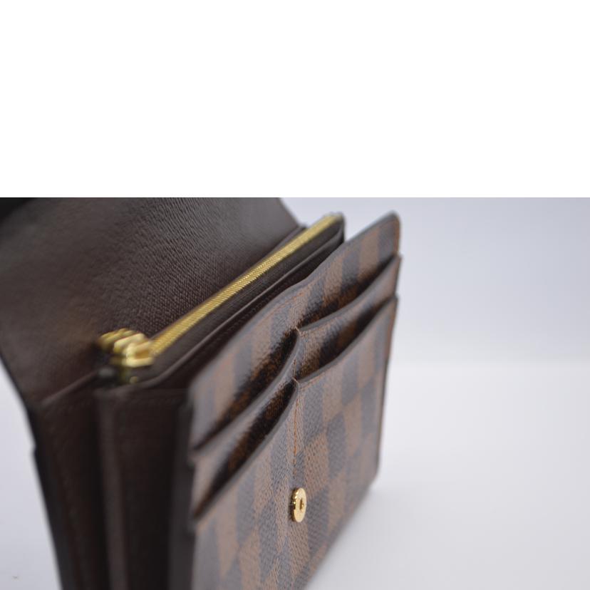 LOUIS VUITTON ルイヴィトン/ポルトフォイユ・サラ/ダミエ/ブラウン/N63209//CA1***/Aランク/89