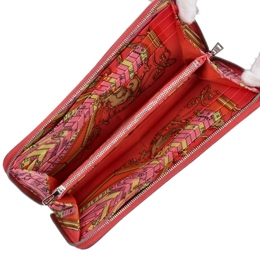 HERMES エルメス/HERMES アザップロングシルクイン/オレンジ//AR□*/Bランク/75