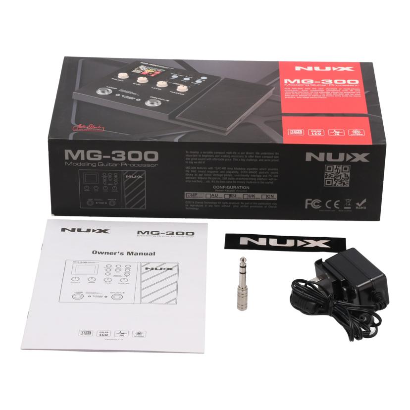 NUX ニューエックス /マルチエフェクター/MG-300//MG30021D22274/ABランク/24