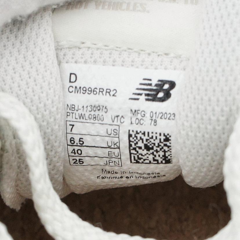 new balance ニューバランス/CM996/ローカットスニーカー/CM996RR2//Sランク/05