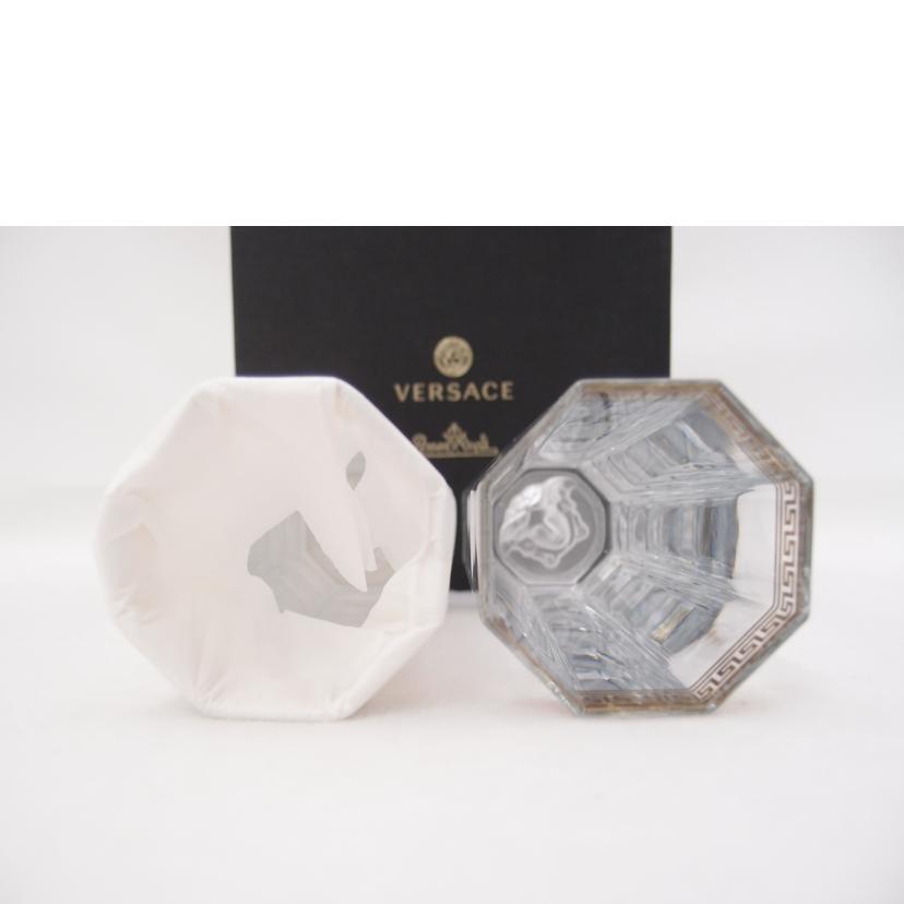 VERSACE x Rosenthal ヴェルサーチ x ローゼンタール/メドゥーサ リュミエール ロングドリンクグラス 2個セット//SAランク/69