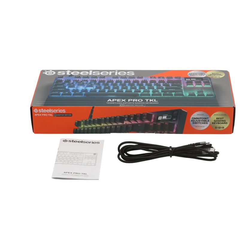 SteelSeries スティールシリーズ /ゲーミングキーボード/64861 Apex Pro TKL (2023) JP//6486141209382201225/ABランク/77