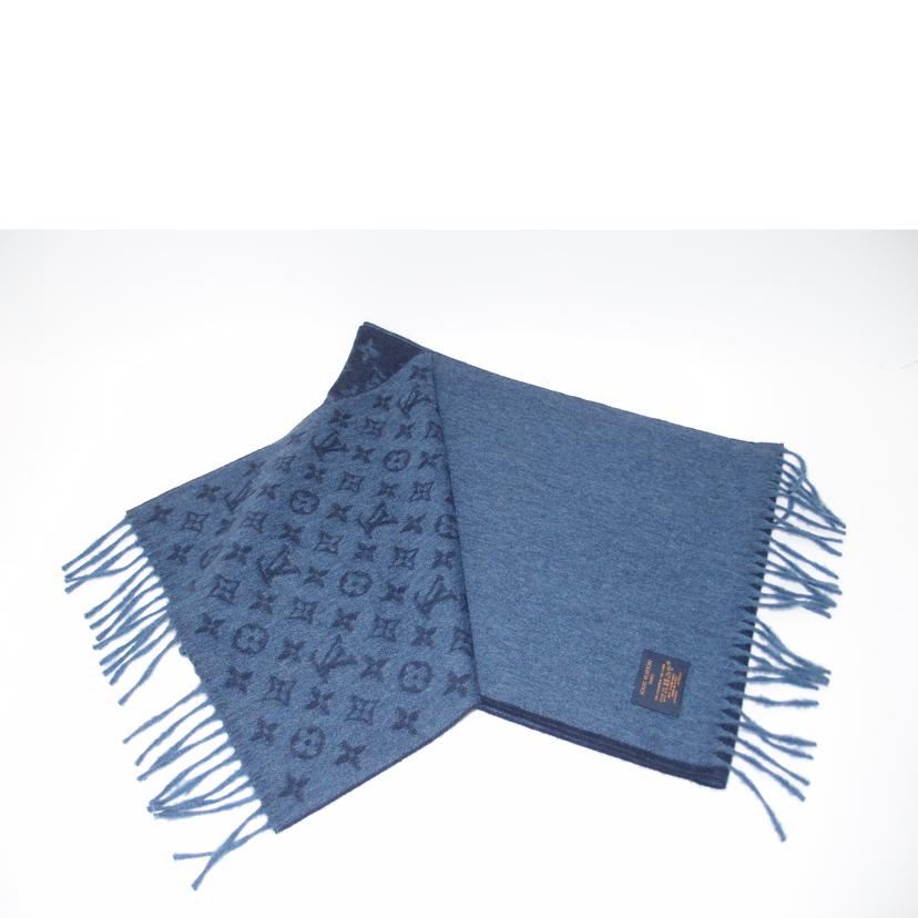 LOUIS VUITTON ルイ・ヴィトン/◇モノグラムグラデーションマフラー/ブルーマリーヌ/M70257//GT0***/Aランク/69