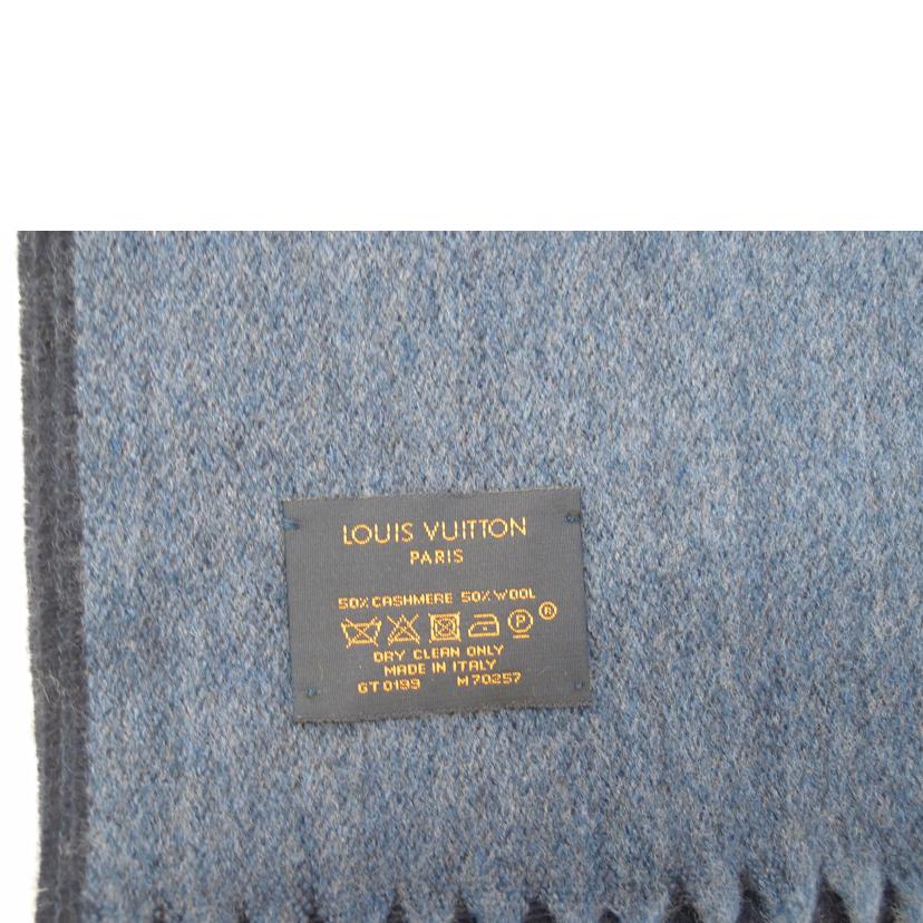 LOUIS VUITTON ルイ・ヴィトン/◇モノグラムグラデーションマフラー/ブルーマリーヌ/M70257//GT0***/Aランク/69