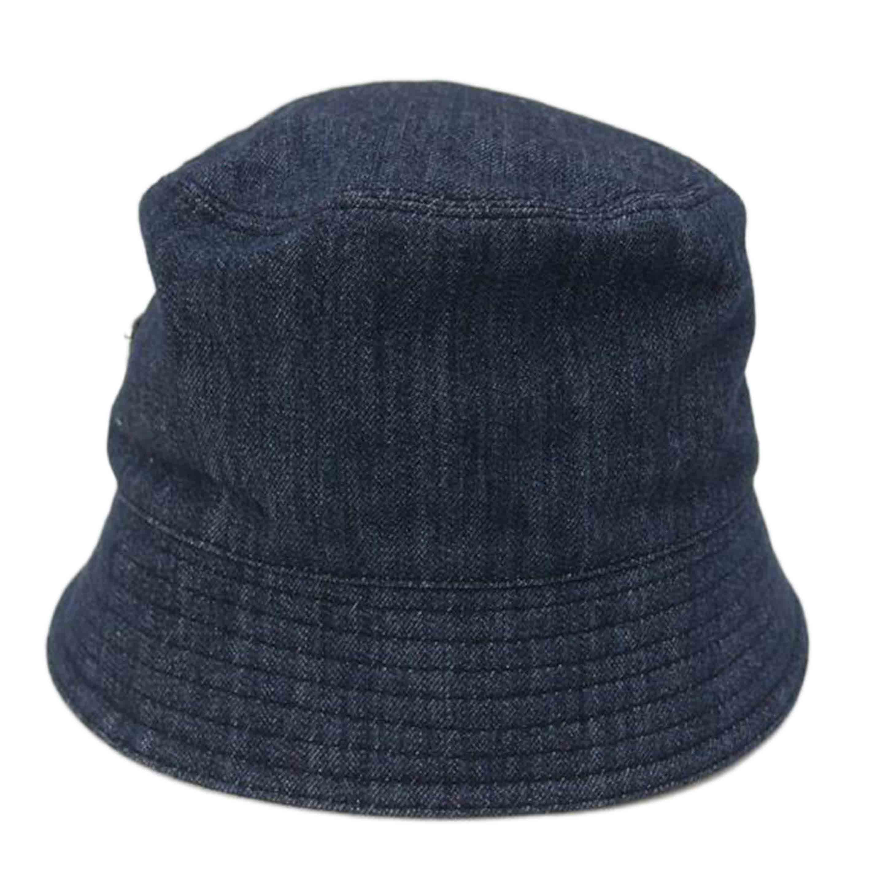 PRADA プラダ/◇バケットハット/デニムブルー/L/2HC137//276/Aランク/69