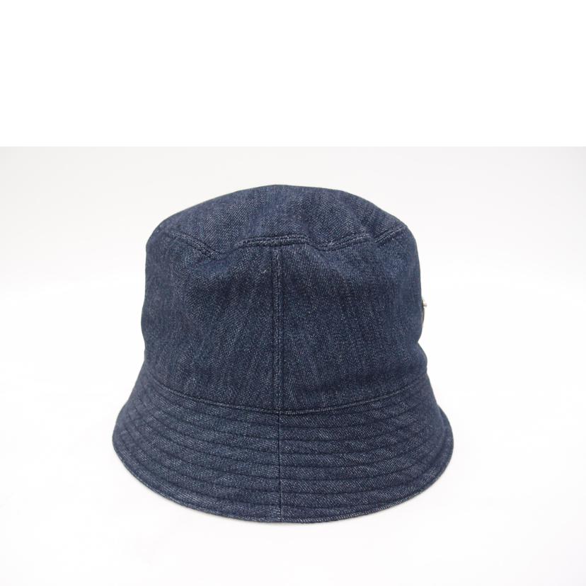 PRADA プラダ/◇バケットハット/デニムブルー/L/2HC137//276/Aランク/69