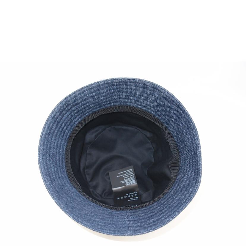 PRADA プラダ/◇バケットハット/デニムブルー/L/2HC137//276/Aランク/69