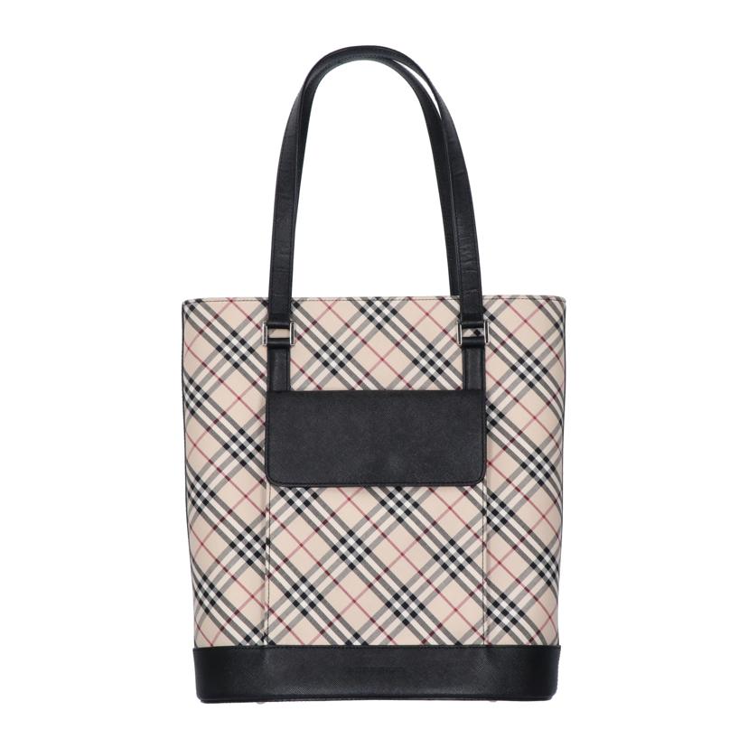 BURBERRY バーバリー/ノバチェック柄キャンバストート//ABランク/75