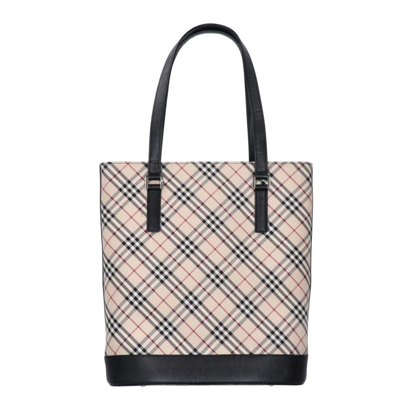 BURBERRY バーバリー/ノバチェック柄キャンバストート//ABランク/75