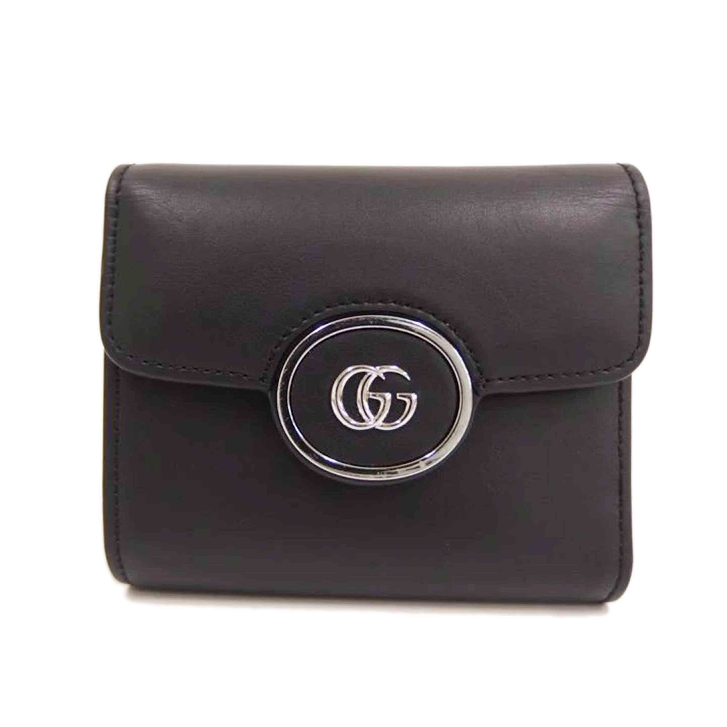 GUCCI グッチ/GGスプリームダブルGコンパクトウォレット/760197//498***/ABランク/82