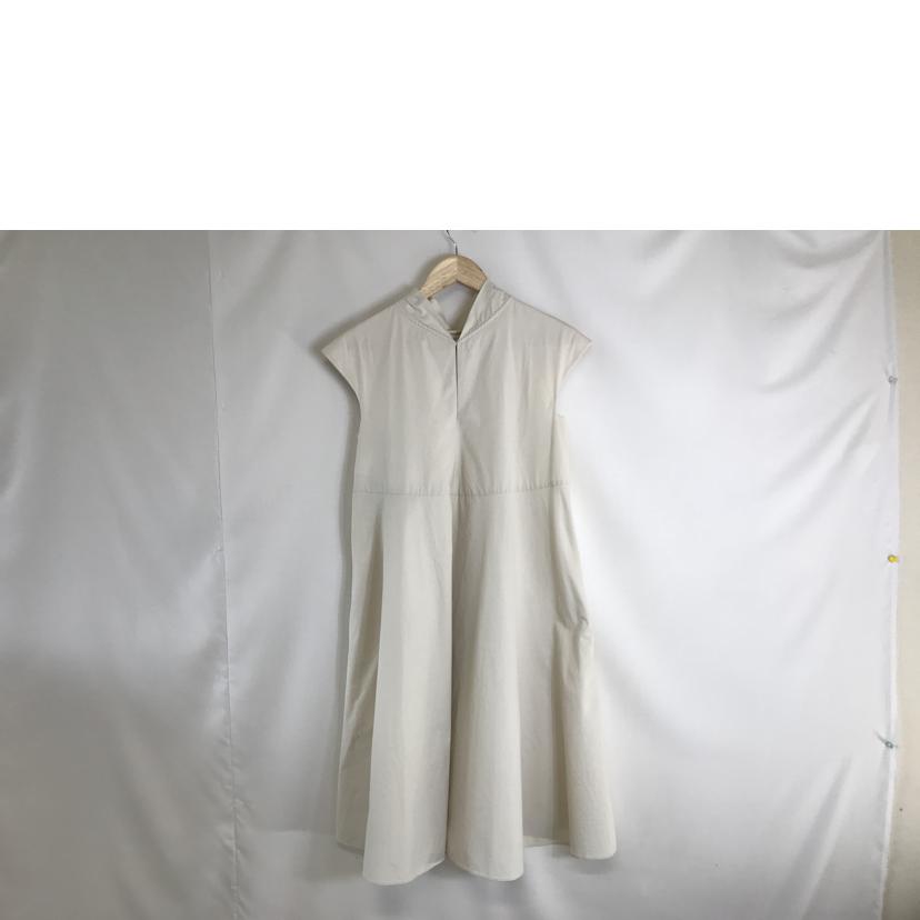 JIL SANDER ジル サンダー/ノースリーブフレアワンピース/アイボリー//Bランク/51