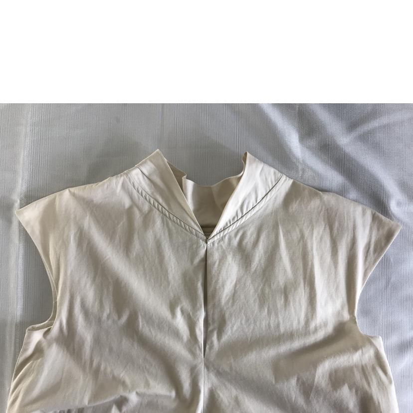 JIL SANDER ジル サンダー/ノースリーブフレアワンピース/アイボリー//Bランク/51