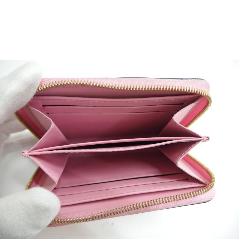 LV ルイ・ヴィトン/ジッピーコインパース/ピンク/M90590//ICタ**/ABランク/82
