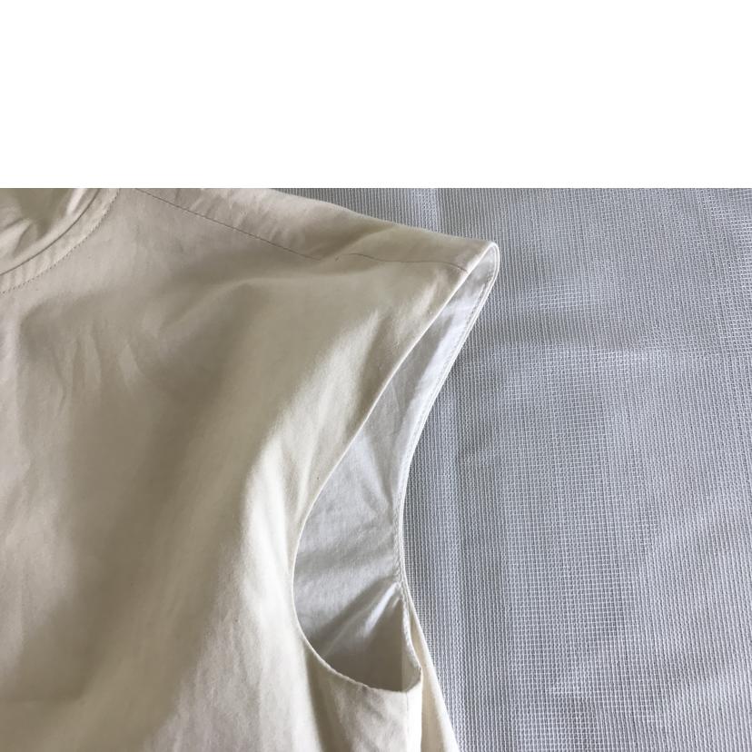 JIL SANDER ジル サンダー/ノースリーブフレアワンピース/アイボリー//Bランク/51