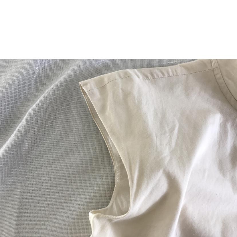 JIL SANDER ジル サンダー/ノースリーブフレアワンピース/アイボリー//Bランク/51