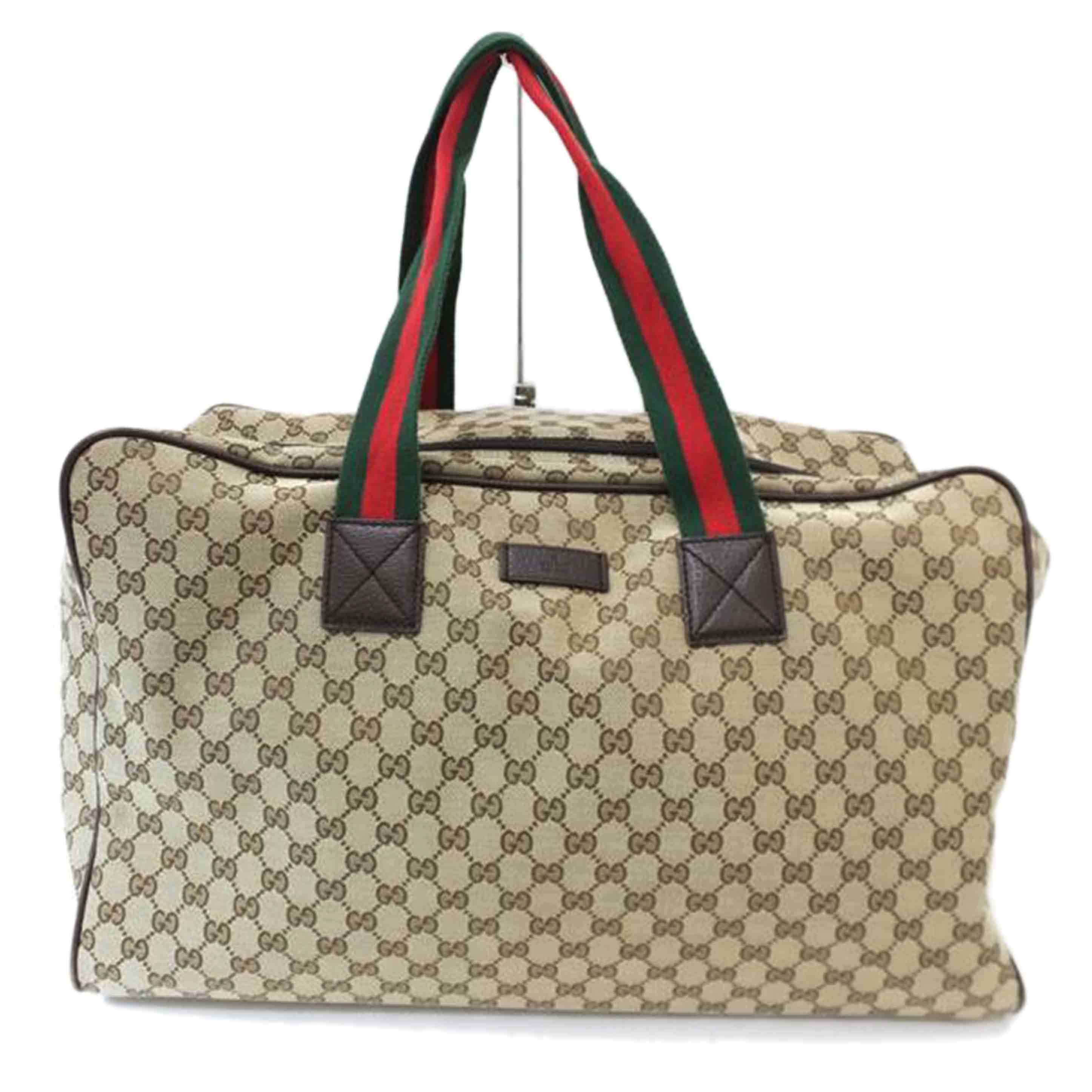 GUCCI GUCCI/GGキャンバスボストンバッグ/シェリーライン/146310//001***/Bランク/88