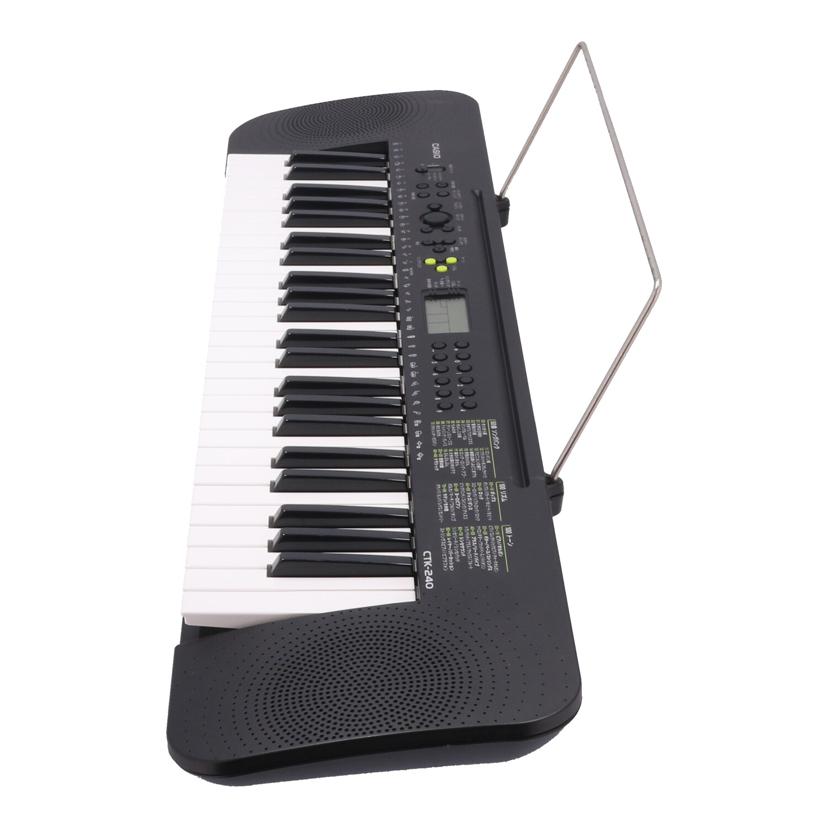 CASIO カシオ /ポータブルキーボード/Casiotone/CTK-240//819BDS184101690/Bランク/70