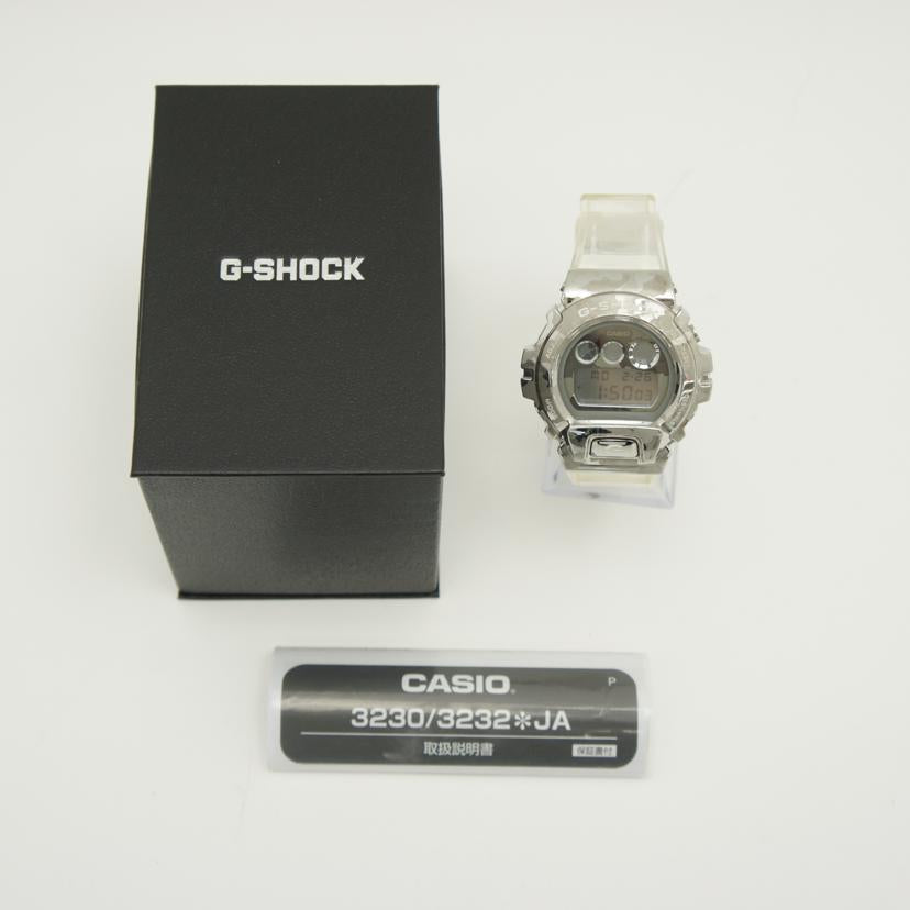 CASIO カシオ/G-SHOCK/メタルカバード・スケルトン/クォーツ/GM-6900SCM-1JF//323*/Bランク/75