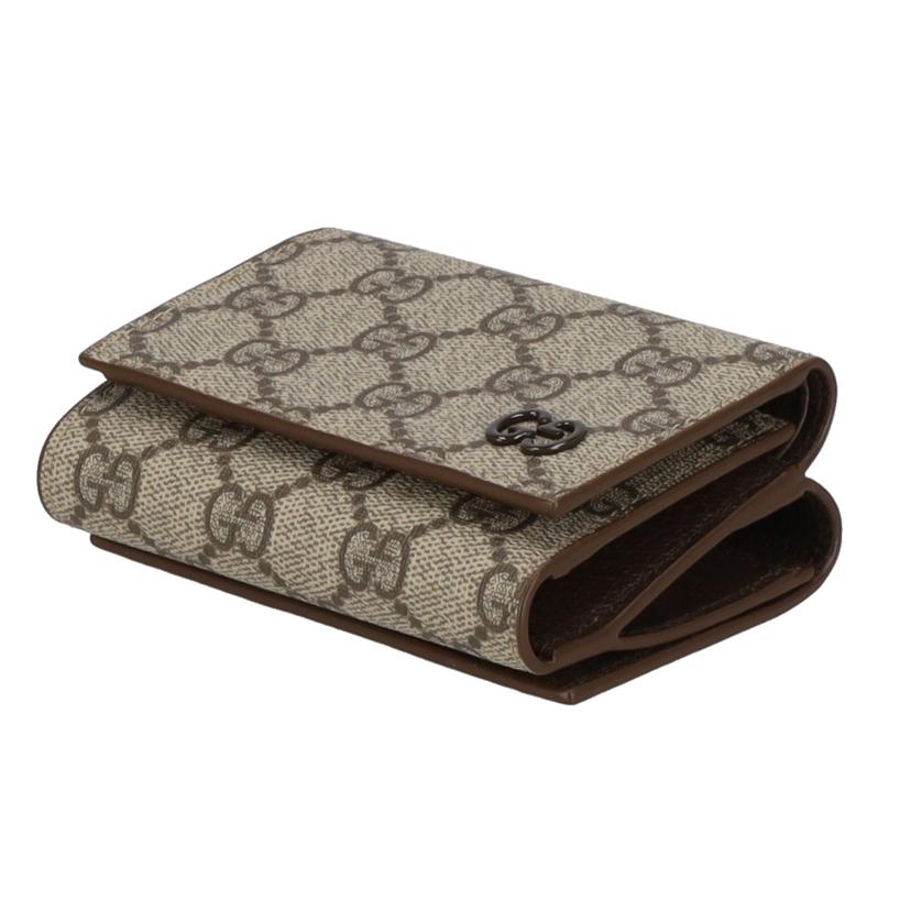 GUCCI グッチ/GGスプリームティディールコンパクトウォレット/769225//534***/Aランク/91