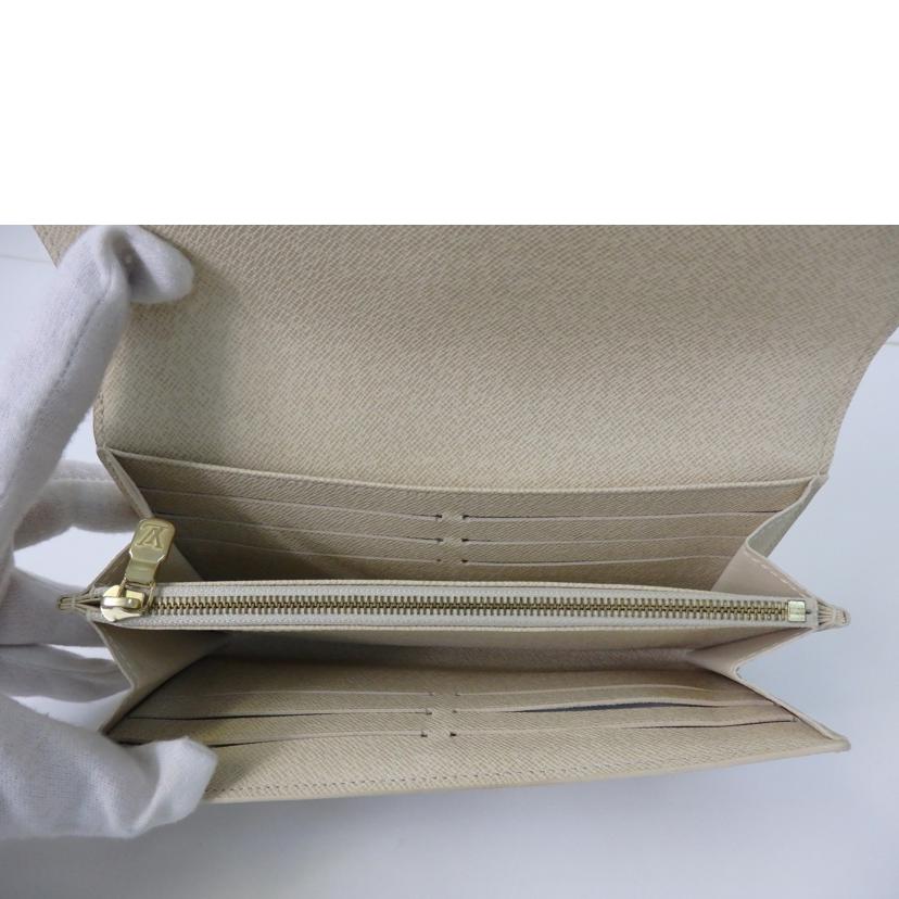 LV ルイヴィトン/ポルトフォイユ・サラ/ダミエ・アズール/N63208//CT0***/ABランク/84