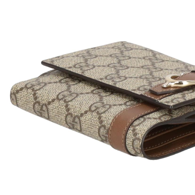 GUCCi グッチ/GGスプリームWホック財布/309755//Aランク/94