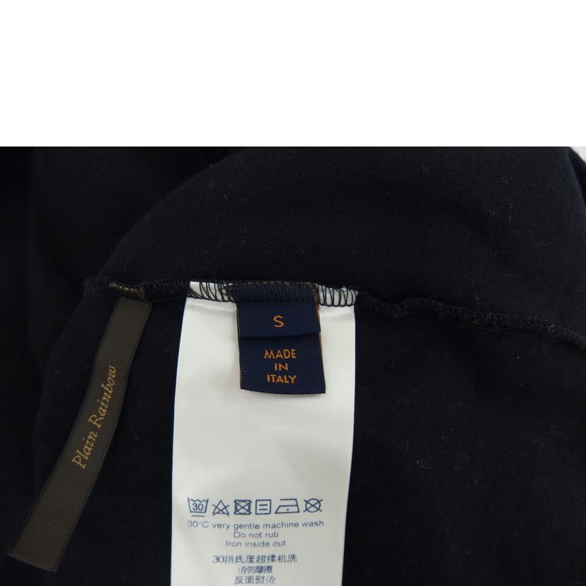 LOUIS VUITTON ルイヴィトン/LVロゴブリックプリントT/ブラック/RM191 LVO HGY97W//ABランク/82