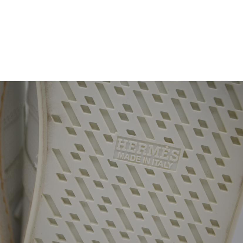 HERMES エルメス/オリンピックホワイトレザースニーカー/26.0cm/17130ZH//41 ***/Sランク/89