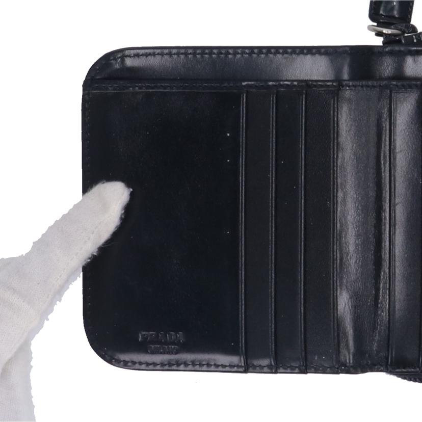 PRADA プラダ/シヴィリア/レザー/ラウンドファスナーコンパクト財布/M522X//Bランク/78
