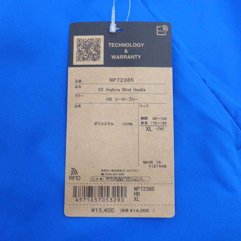 THE NORTHFACE/ES Anytime WindHoodie/NP72385//Sランク/77