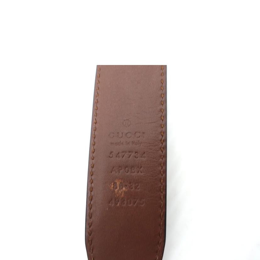 GUCCI グッチ/◇インターロッキングGリバーシブルベルト/547734//493***/Bランク/88