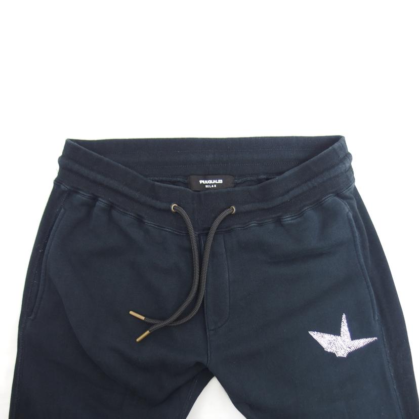 1PIU1UGUALE3 RELAX ウノピュウノウグァーレトレリラックス/ラインストーン/スウェット/セットアップ/折り鶴//Bランク/04