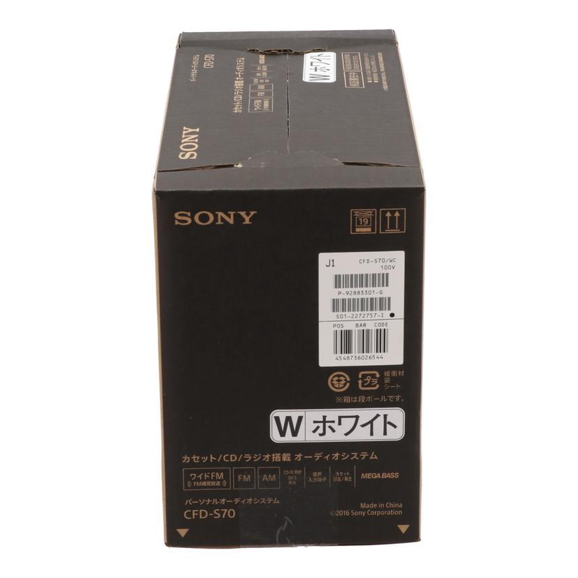 SONY ソニー/CDラジカセ/CFD-S70//s012272757i/Sランク/05