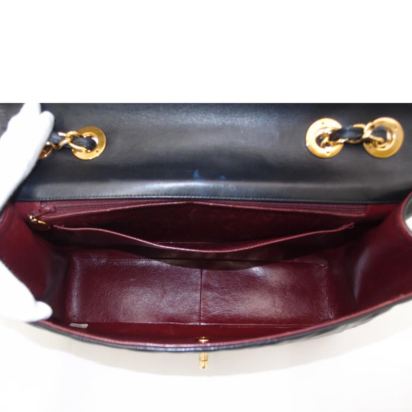 CHANEL シャネル/デカマトラッセ34チェーンショルダー/ラムスキン/ブラック/A01094//343**********/Aランク/69