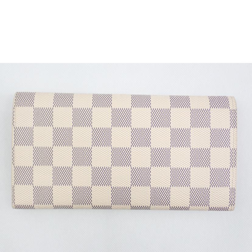 LV LV/ポルトフォイユ・エミリー/アズール/N41625//TA4***/ABランク/62