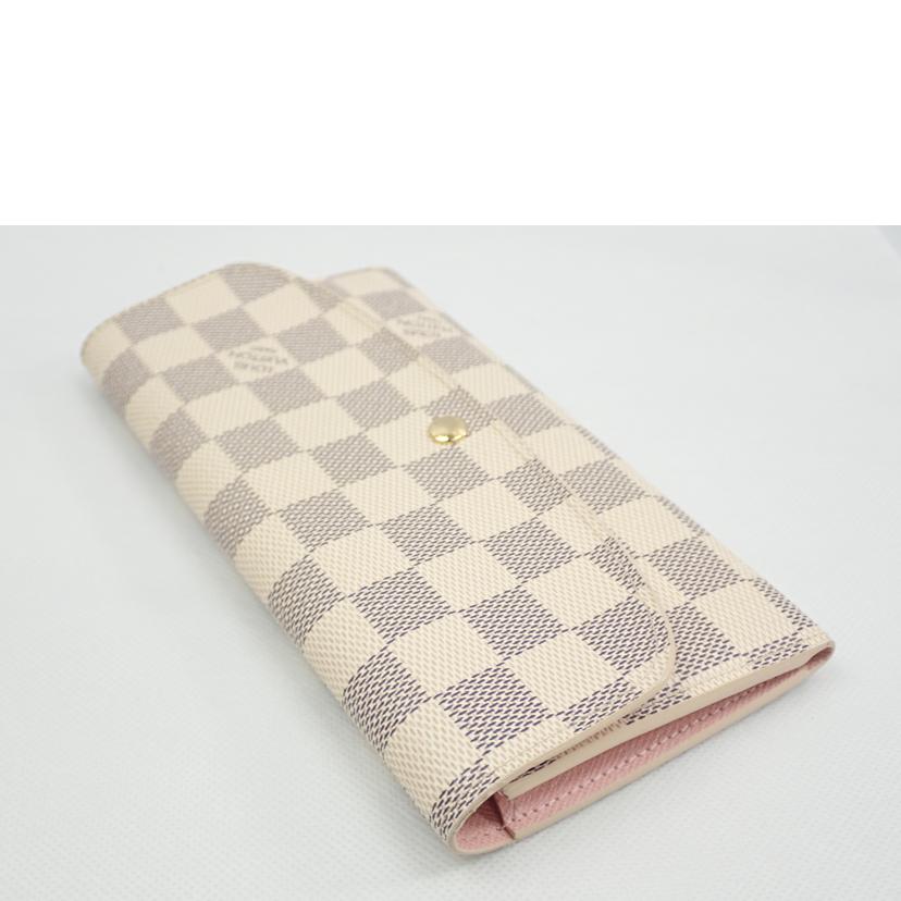 LV LV/ポルトフォイユ・エミリー/アズール/N41625//TA4***/ABランク/62