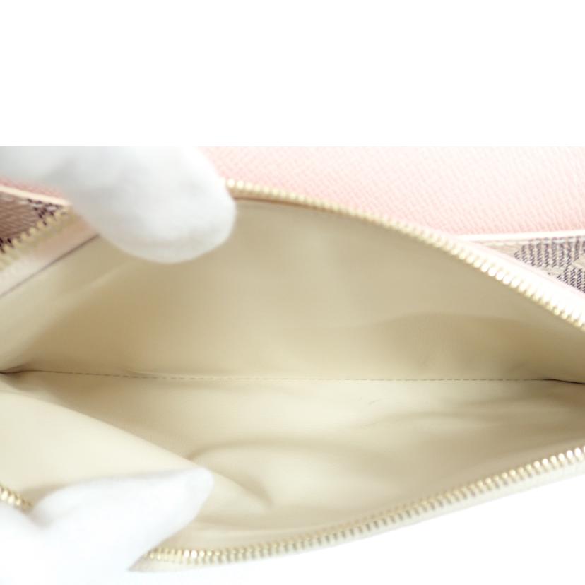 LV LV/ポルトフォイユ・エミリー/アズール/N41625//TA4***/ABランク/62