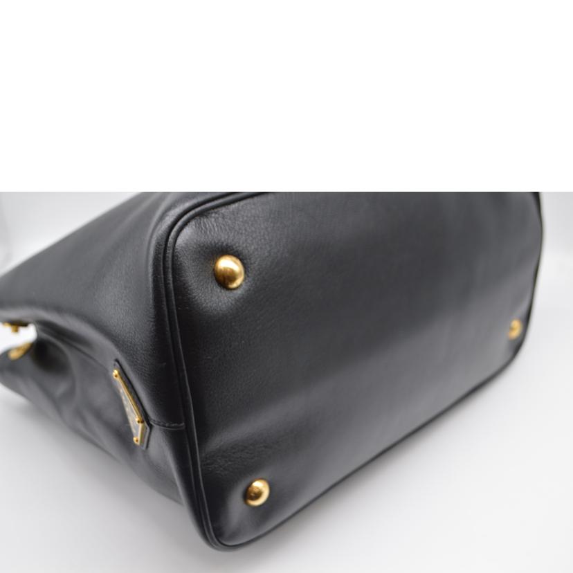 PRADA プラダ/シティグレースカーフ2wayレザーハンド/ネロ/1BA579//204/Aランク/89