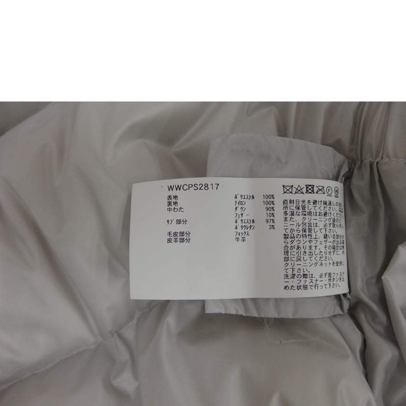 WOOLRICH ウールリッチ/WOOLRICHダウンコート/ライトグレー/WWCPS2817//ABランク/82