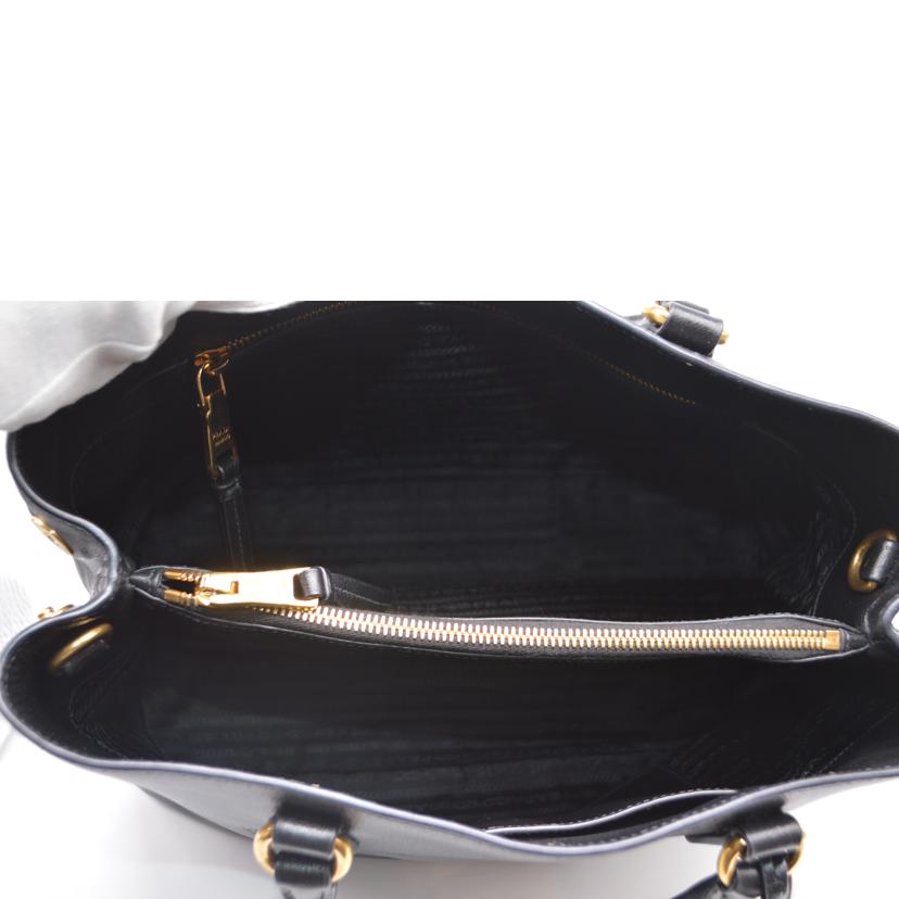 PRADA プラダ/シティグレースカーフ2wayレザーハンド/ネロ/1BA579//204/Aランク/89