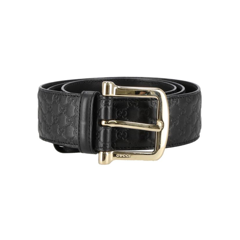 GUCCI グッチ/マイクログッチシマ/レザーベルト/281548//サイズ:82-92/ABランク/91