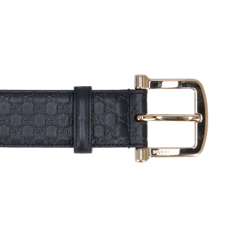 GUCCI グッチ/マイクログッチシマ/レザーベルト/281548//サイズ:82-92/ABランク/91